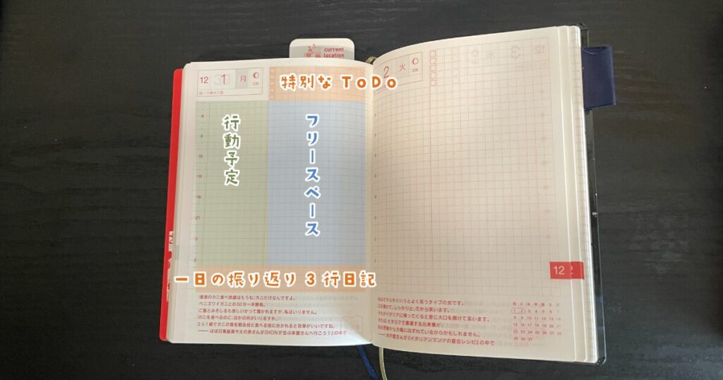 毎日の手帳の使い方：ほぼ日デイリー